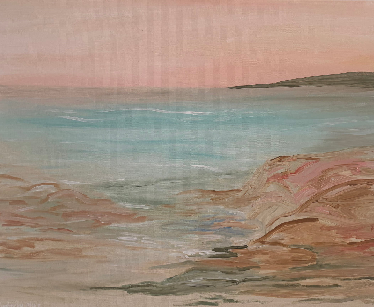 Little Ripples Original Acrylic on Canvas